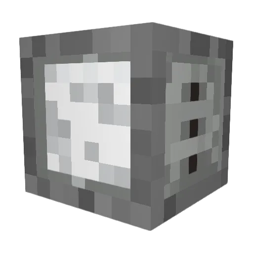 KinNeon Minecraft avatar head, 3D render