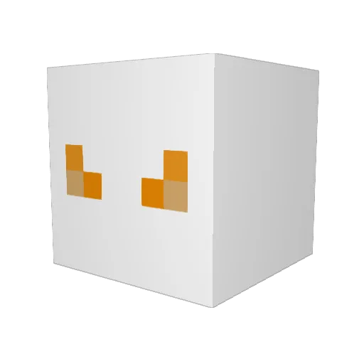 KinXandor Minecraft avatar head, 3D render