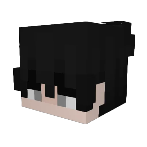 Kindrig001 Minecraft avatar head, 3D render