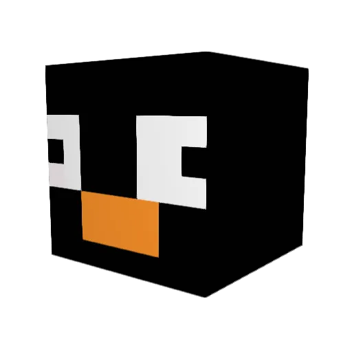 Kindtomato Minecraft avatar head, 3D render