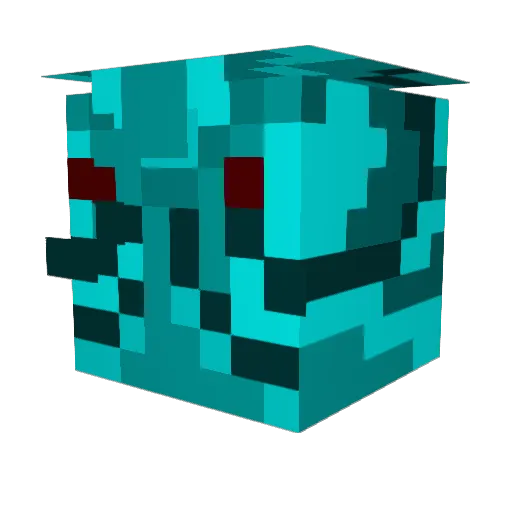 KingArigon Minecraft avatar head, 3D render