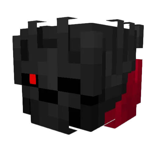 KingAsland Minecraft avatar head, 3D render