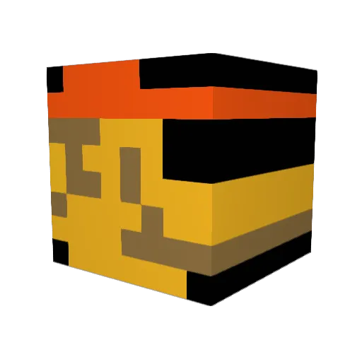 KingAtreyu Minecraft avatar head, 3D render