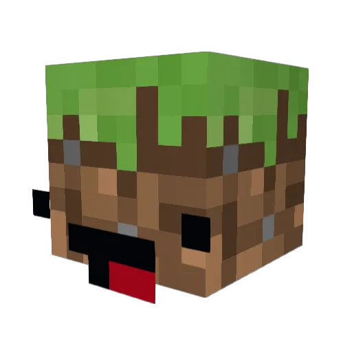 KingAxel94 Minecraft avatar head, 3D render
