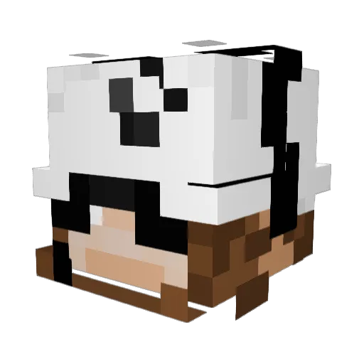 KingBodean Minecraft avatar head, 3D render