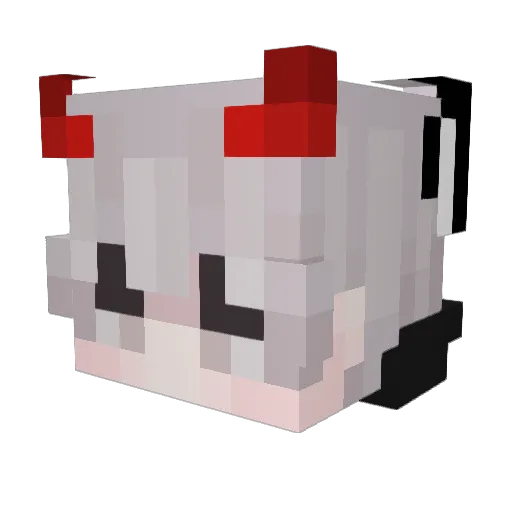 KingBossez Minecraft avatar head, 3D render