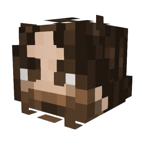 Minecraft-Avatar von KingCaspianX: Kopf als 3D-Render