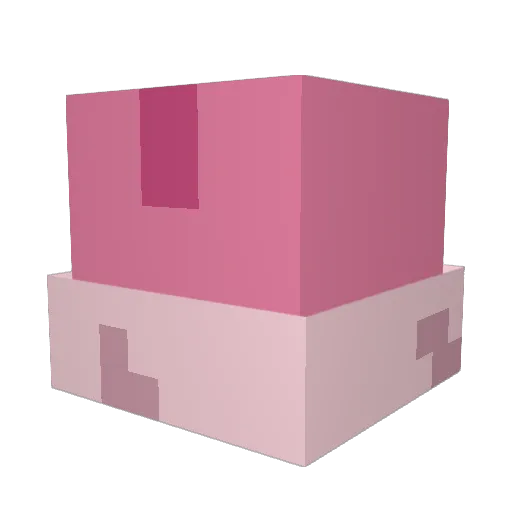 KingCondo Minecraft avatar head, 3D render