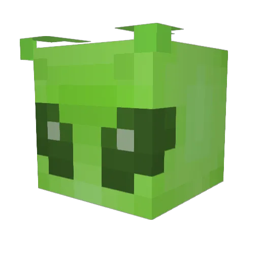 KingD5026 Minecraft avatar head, 3D render