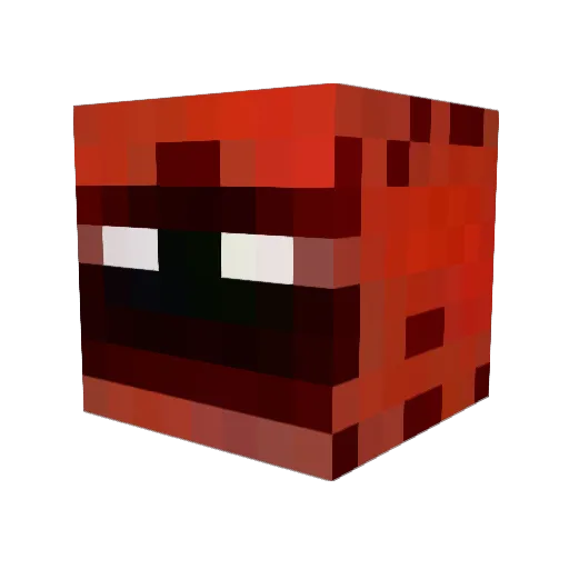 KingDPM Minecraft avatar head, 3D render