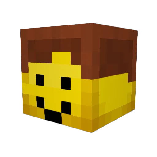 KingDaffy101 Minecraft avatar head, 3D render