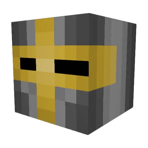 KingDenis2013 Minecraft avatar head, 3D render