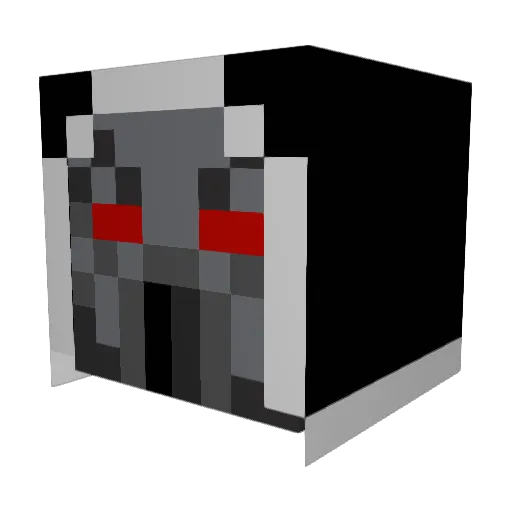 KingDiamon Minecraft avatar head, 3D render