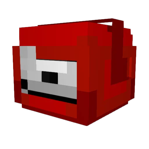KingDinosaurus Minecraft avatar head, 3D render