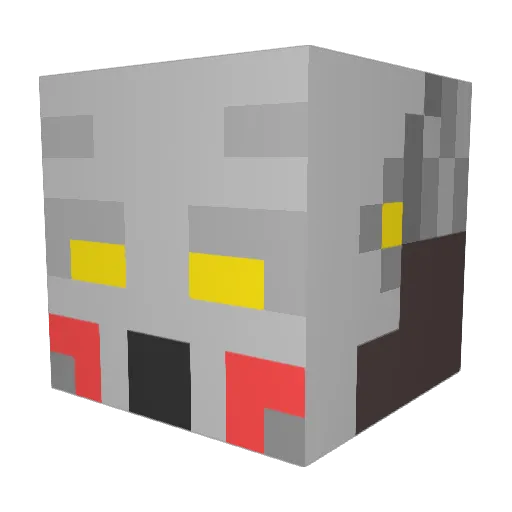 KingDisaster6 Minecraft avatar head, 3D render