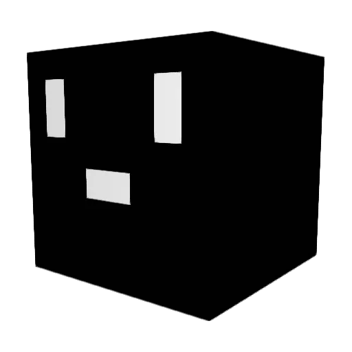KingDreco Minecraft avatar head, 3D render