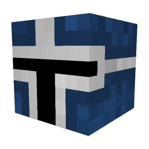 KingDtm_4 Minecraft avatar head, 3D render