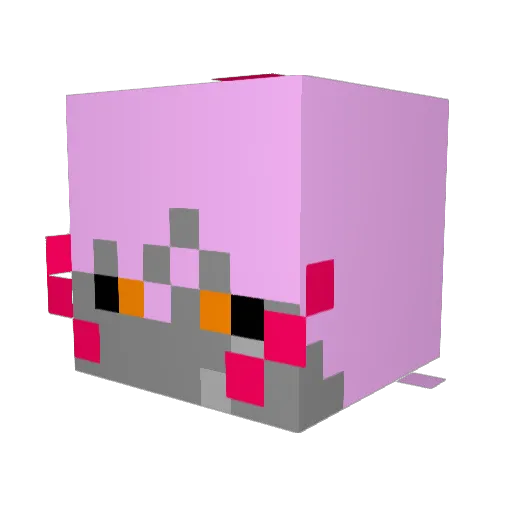KingEdwood Minecraft avatar head, 3D render
