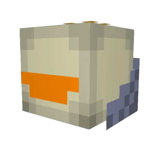 KingEgg14 Minecraft avatar head, 3D render