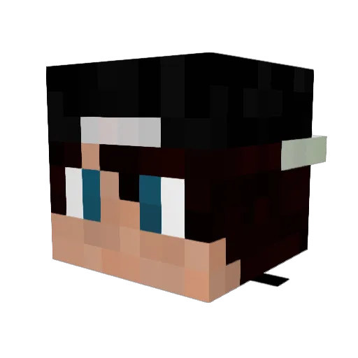 KingErenHD Minecraft avatar head, 3D render