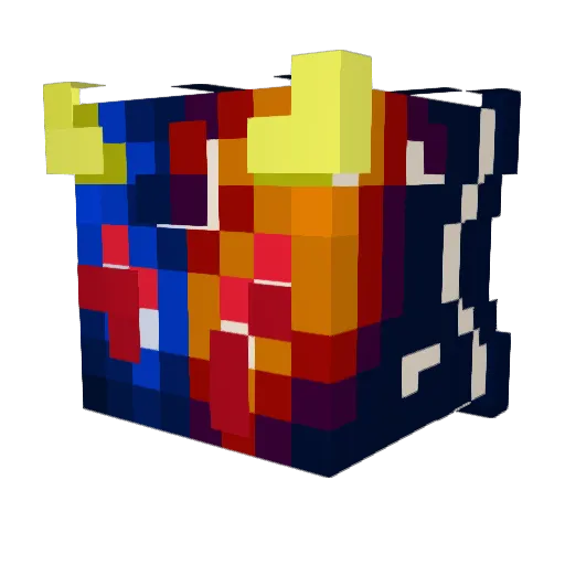 KingEric10 Minecraft avatar head, 3D render