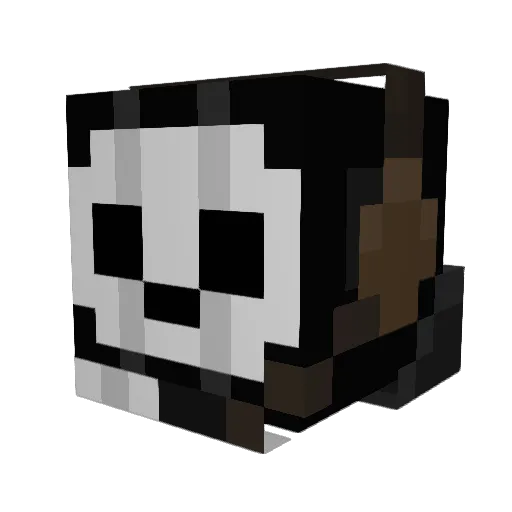 KingEzek_ Minecraft avatar head, 3D render