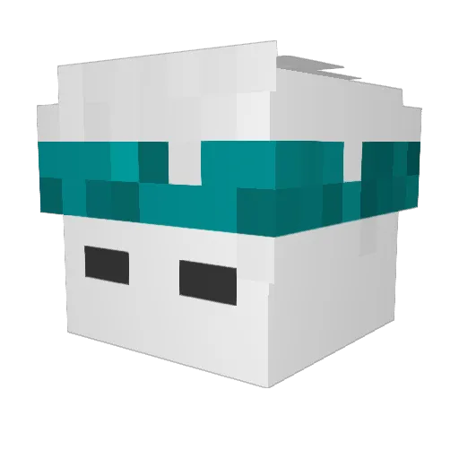 KingFire_IV Minecraft avatar head, 3D render