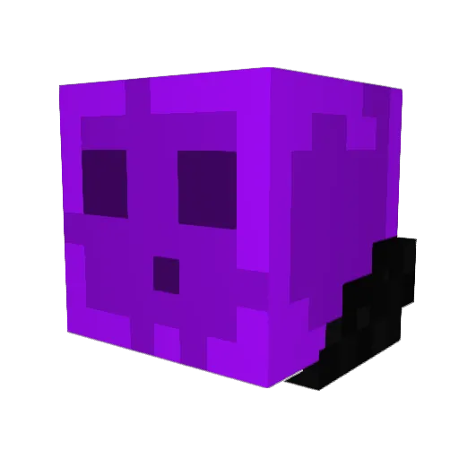KingFraz Minecraft avatar head, 3D render
