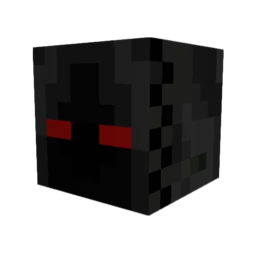 KingGabe Minecraft avatar head, 3D render