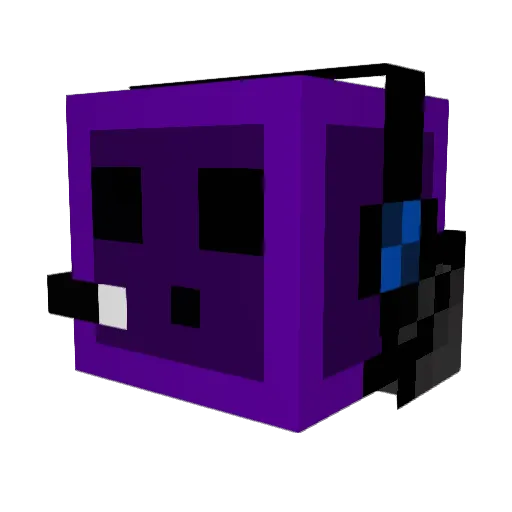 KingGameZ1218 Minecraft avatar head, 3D render