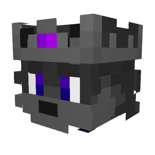 KingGamer2008 Minecraft avatar head, 3D render