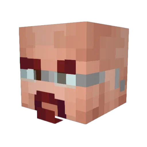KingGavin Minecraft avatar head, 3D render