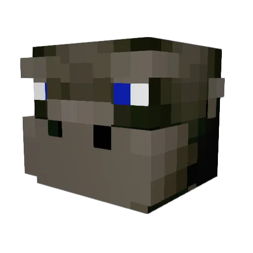 KingGhidorah1 Minecraft avatar head, 3D render