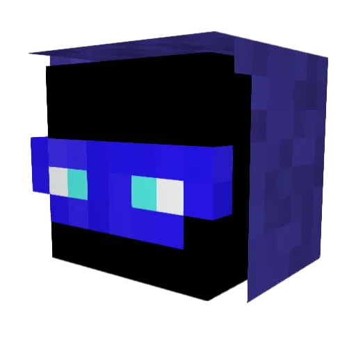 KingGiobert Minecraft avatar head, 3D render