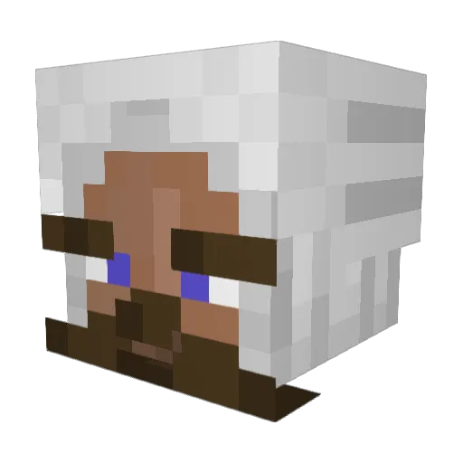 KingHope175 Minecraft avatar head, 3D render
