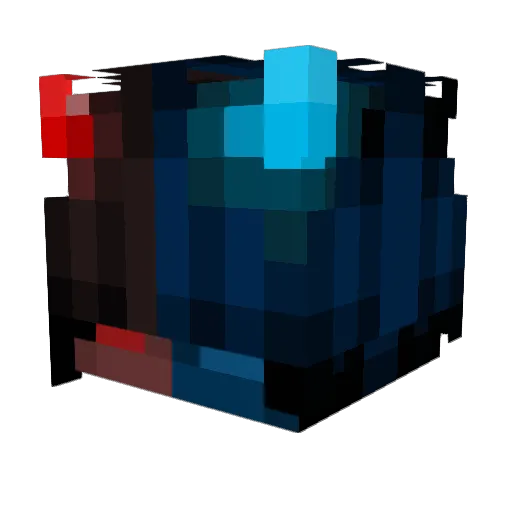 KingIsmael1414 Minecraft avatar head, 3D render