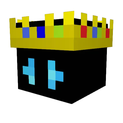 KingJTooLitt Minecraft avatar head, 3D render