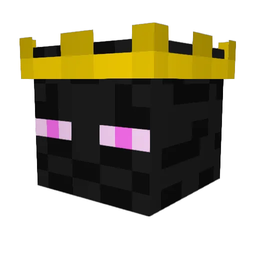 KingJackk Minecraft avatar head, 3D render