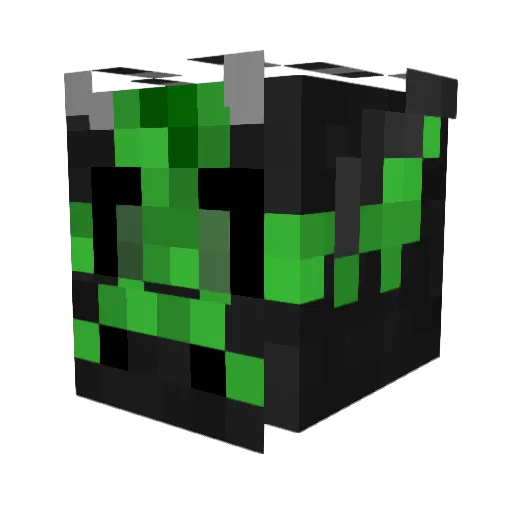 KingJalen Minecraft avatar head, 3D render