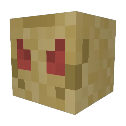 KingJaytee Minecraft avatar head, 3D render
