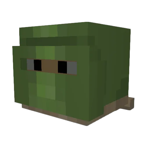 KingJinl Minecraft avatar head, 3D render