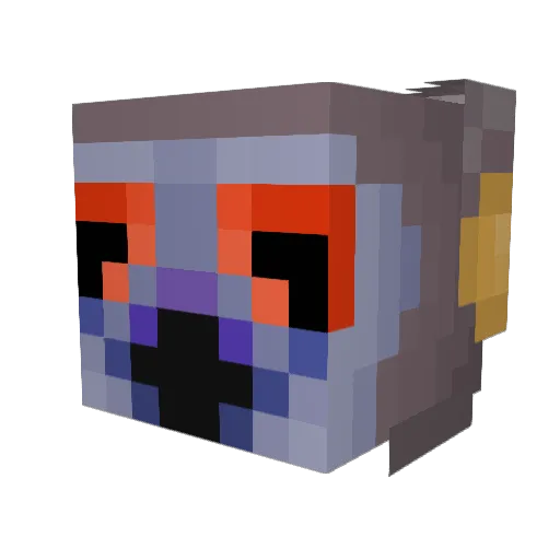 KingJooJooMonke Minecraft avatar head, 3D render
