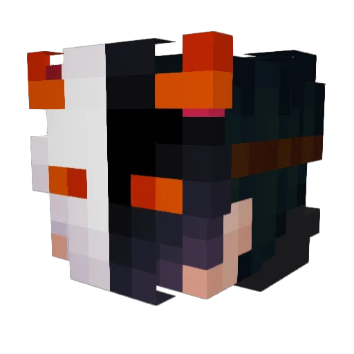KingJules06 Minecraft avatar head, 3D render