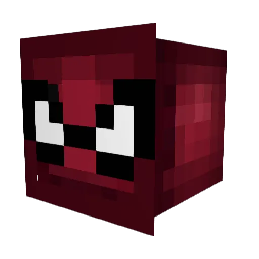 KingKamrin Minecraft avatar head, 3D render
