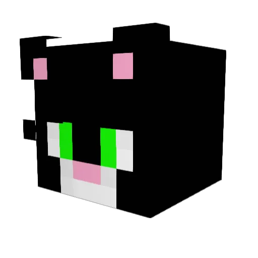KingKing0309 Minecraft avatar head, 3D render