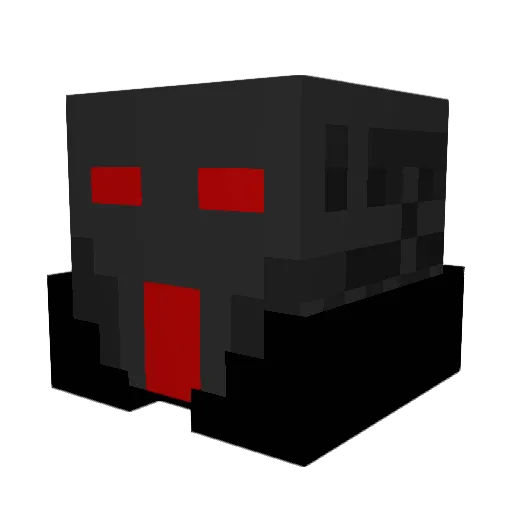 KingKrafter101 Minecraft avatar head, 3D render