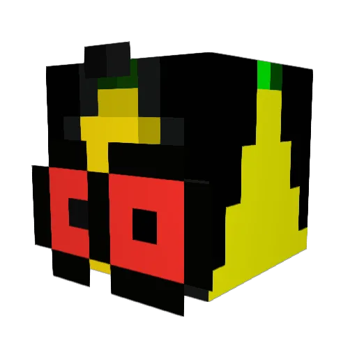 KingKush0490 Minecraft avatar head, 3D render