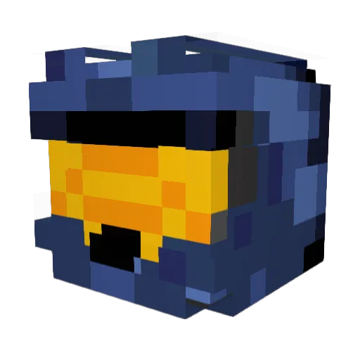 KingLiam2000 Minecraft avatar head, 3D render
