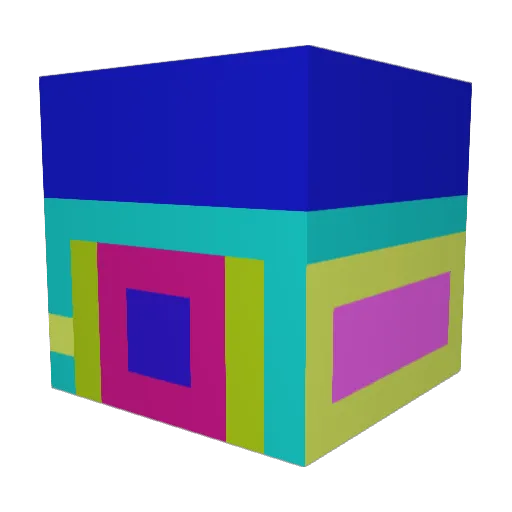 KingLink1 Minecraft avatar head, 3D render