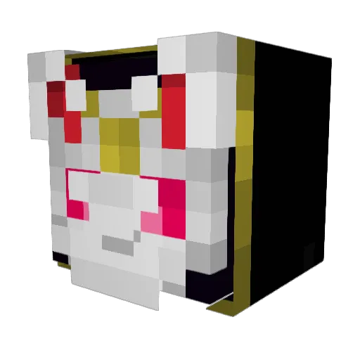 KingLloyd1 Minecraft avatar head, 3D render